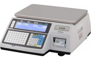 CAS CL3000-B с печатью этикеток