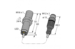 BI5U-MT18M-AD4X-0,3-RS4.23/XOR